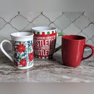 Bundle of 3 Holiday Mugs